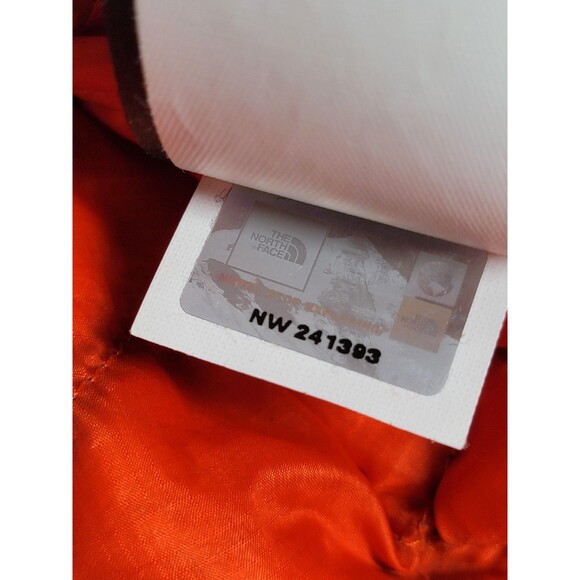 The North Face Vest Mens 2XL Gray Orange Quilted Insulated Lightweight Puffer - Picture 8 of 12